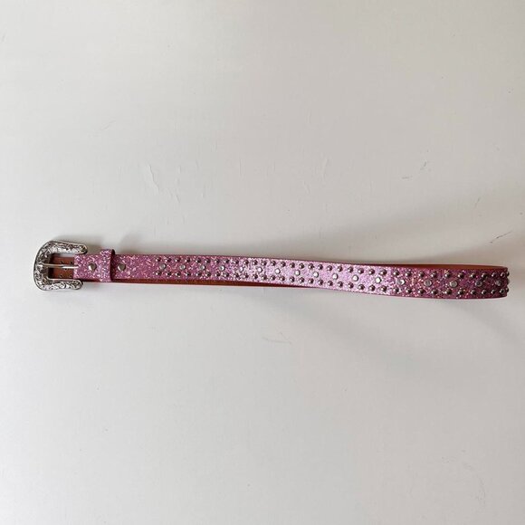 glitter studded belt from boot barn, 36” width not including buckle ? main image 4